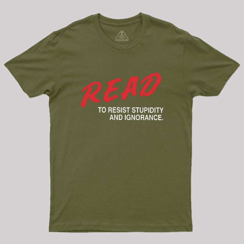 Read to Resist Geek T-Shirt