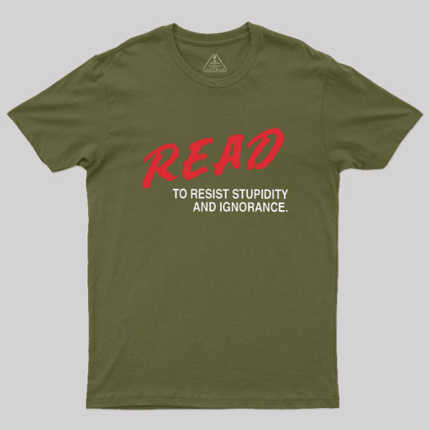 Read to Resist Geek T-Shirt