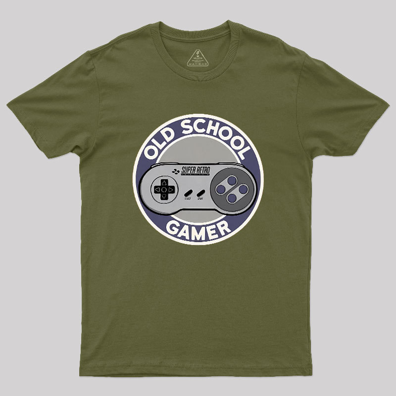Old School Gamer 16 Bits Geek T-Shirt