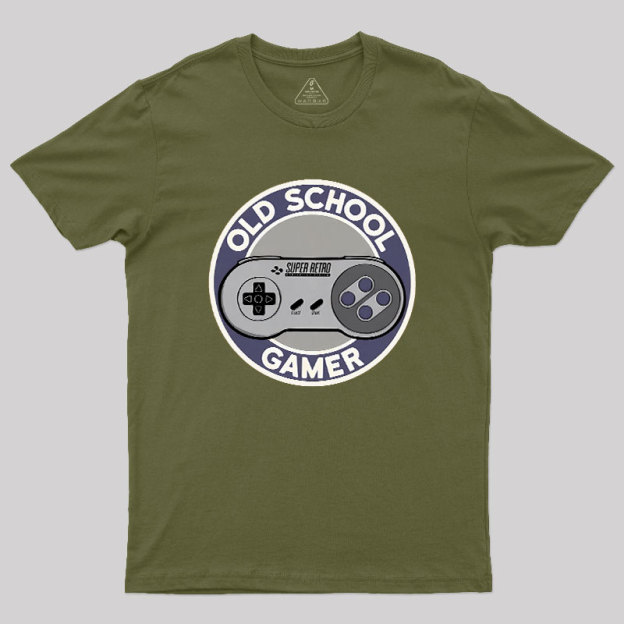 Old School Gamer 16 Bits Geek T-Shirt