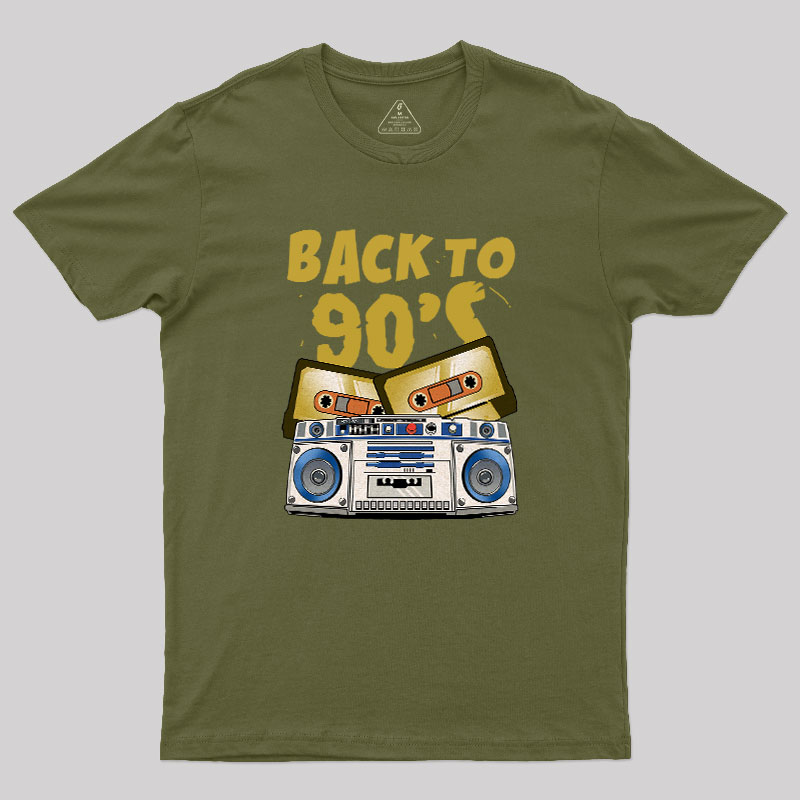 Back To 90s Geek T-Shirt