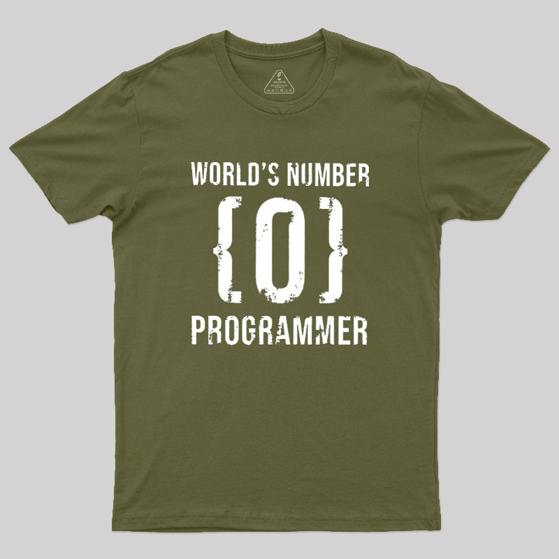 World's Number Programer Geek T-Shirt