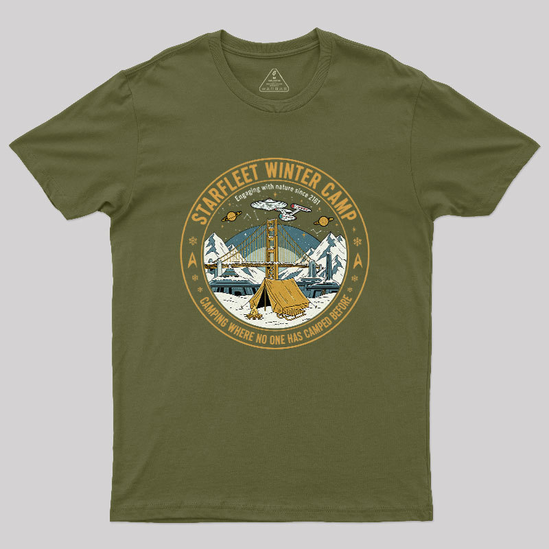 Starfleet Winter Camp Geek T-Shirt