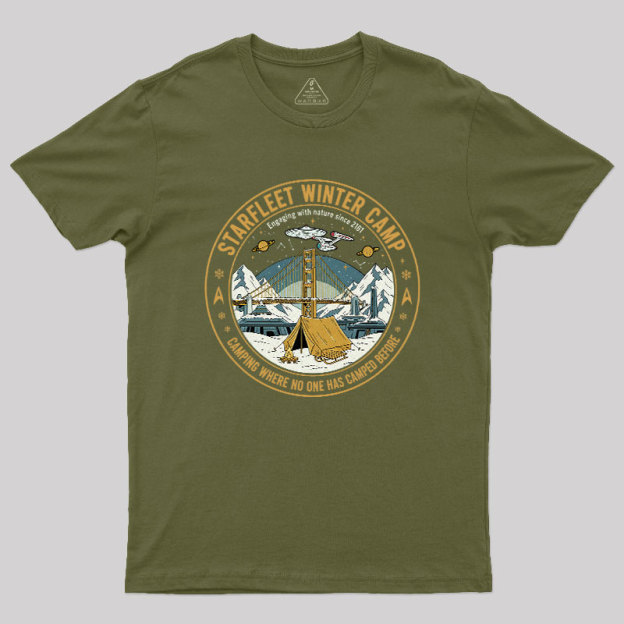 Starfleet Winter Camp Geek T-Shirt