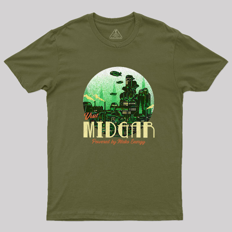 Visit Midgar Geek T-Shirt