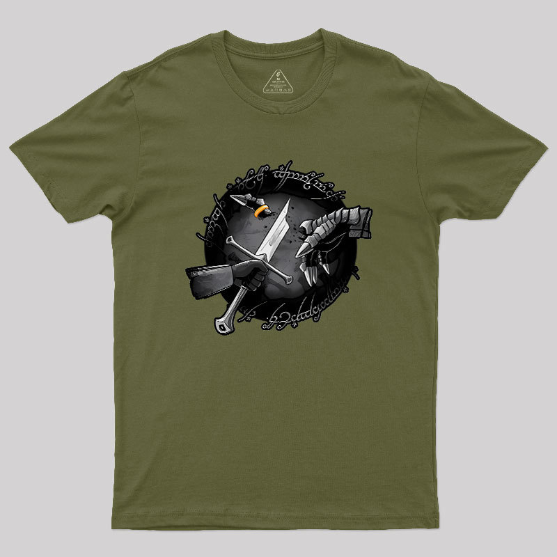 Cut Ring Geek T-Shirt