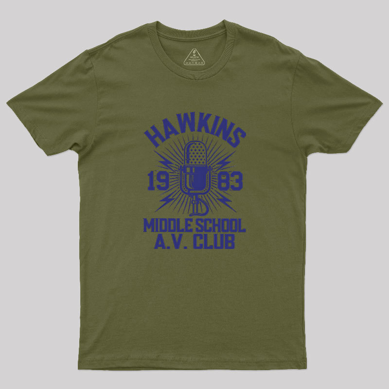 Hawkins A.V. Club 1983 Geek T-Shirt