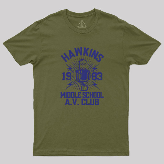 Hawkins A.V. Club 1983 Geek T-Shirt