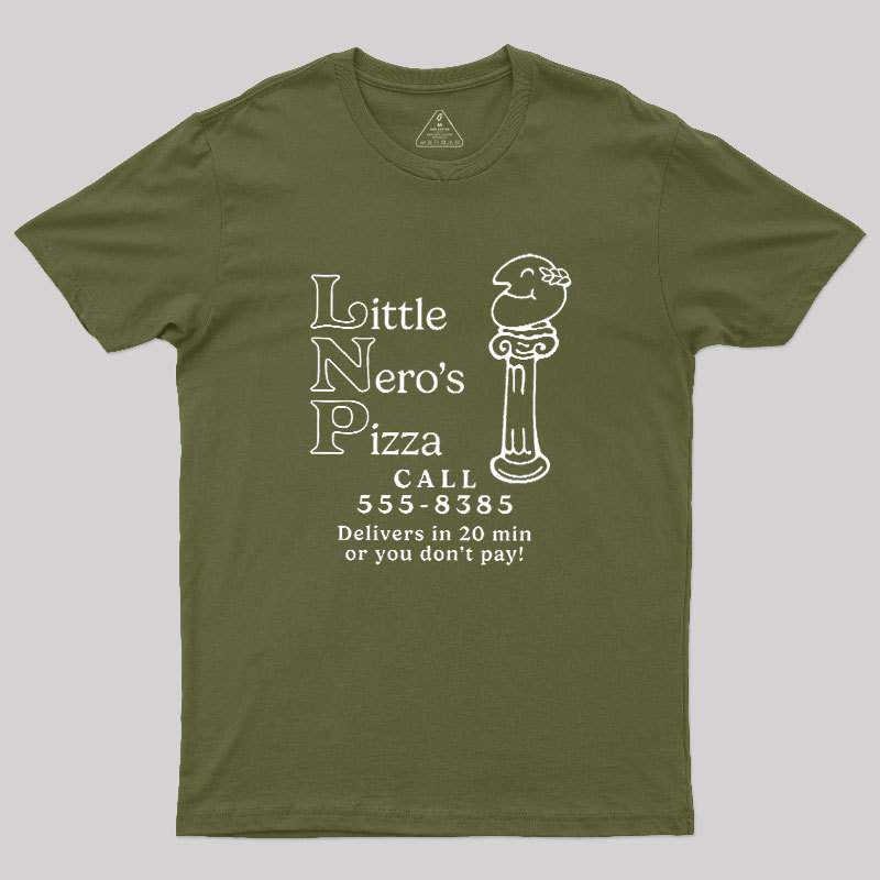 Little Nero's Pizza Geek T-Shirt