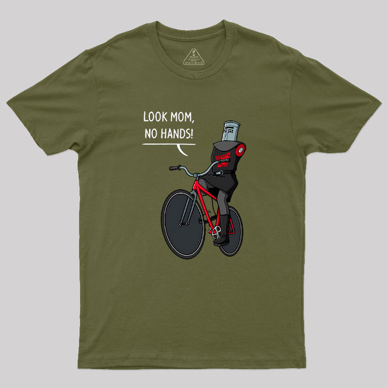 No hands! Geek T-Shirt