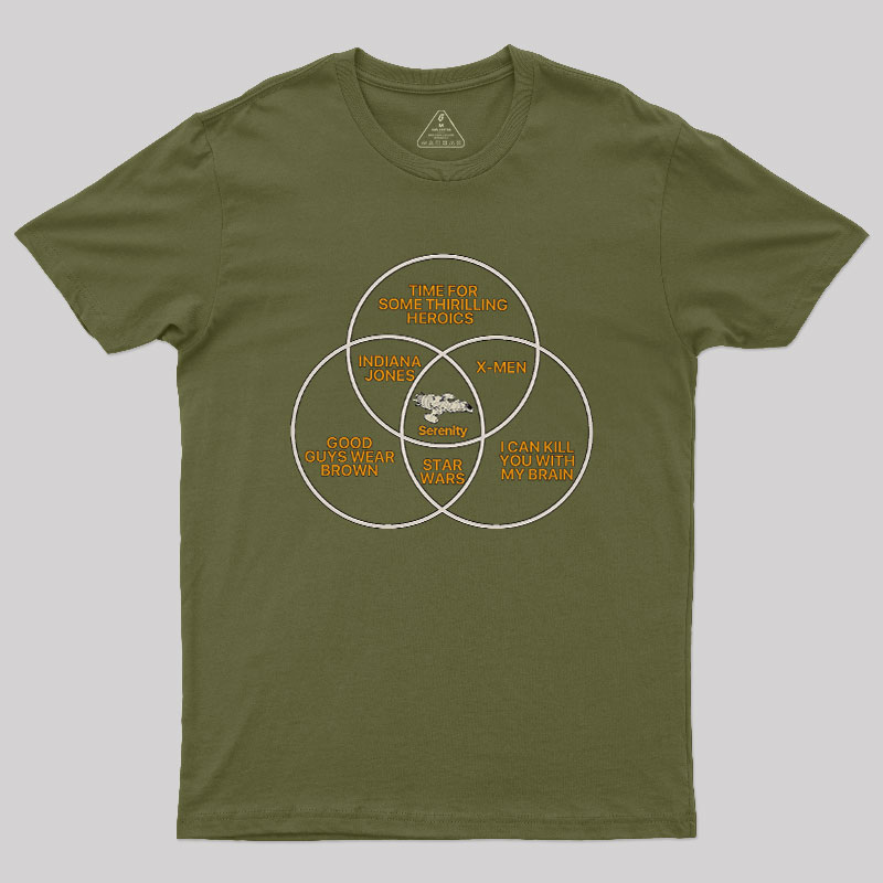 Serenity Diagram Geek T-Shirt
