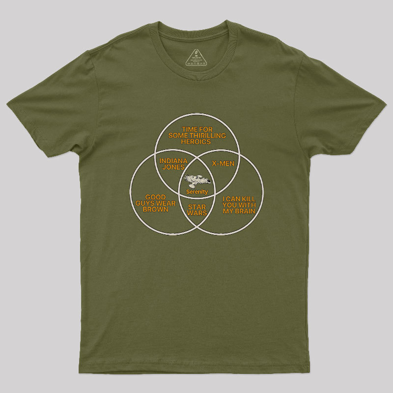 Serenity Diagram Geek T-Shirt