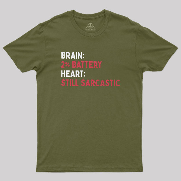 Still Sarcastic Geek T-Shirt