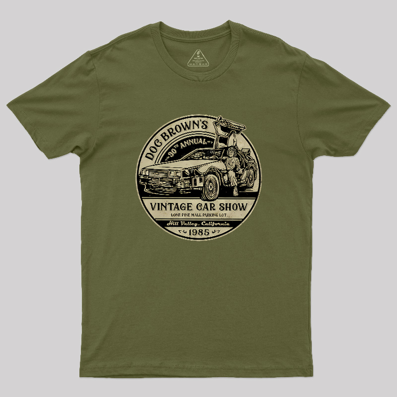 Vintage Car Show Geek T-Shirt