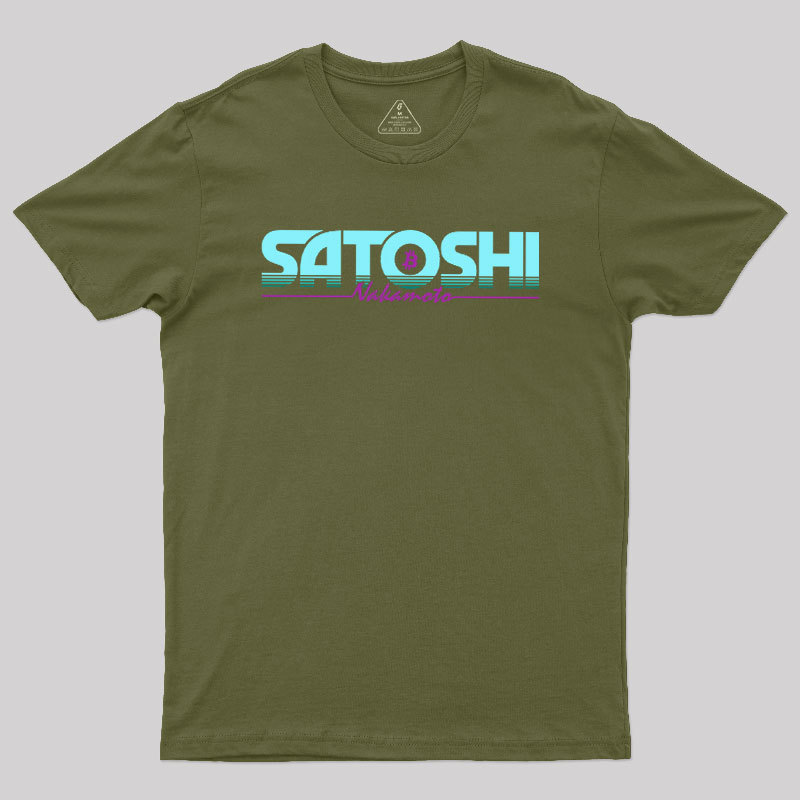 Satoshi Nakamoto Geek T-Shirt