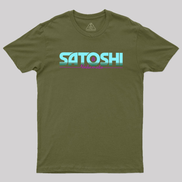 Satoshi Nakamoto Geek T-Shirt