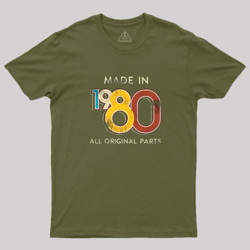 Made In 1980 Geek T-Shirt