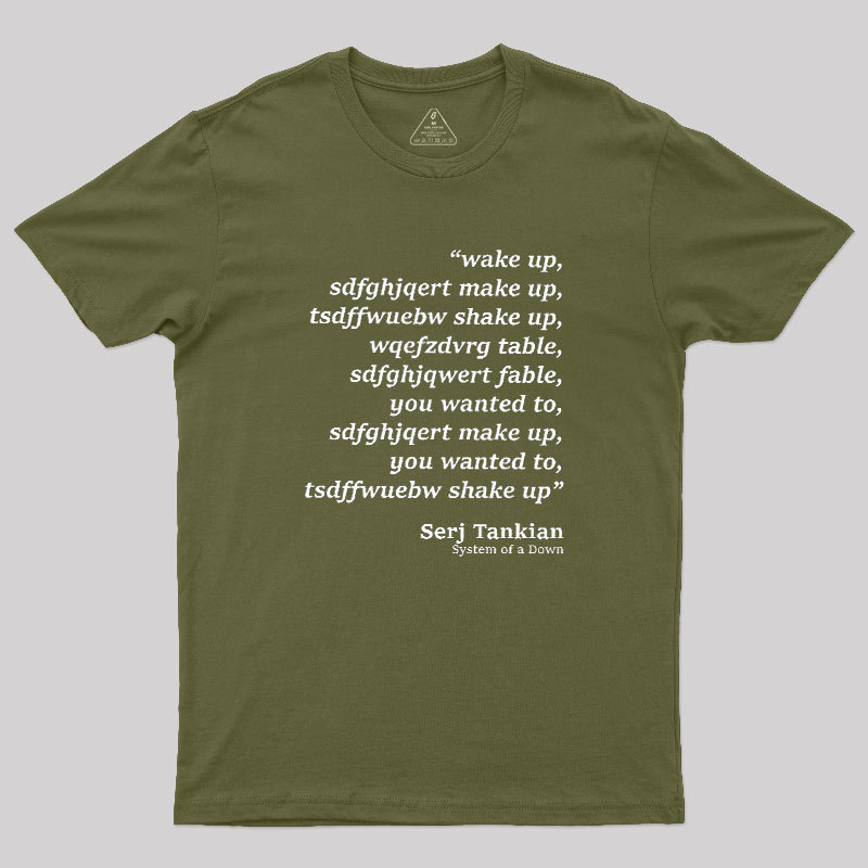 System of a Down Geek T-Shirt