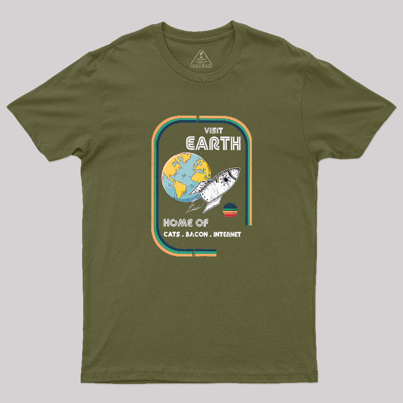 Visit Earth Geek T-Shirt