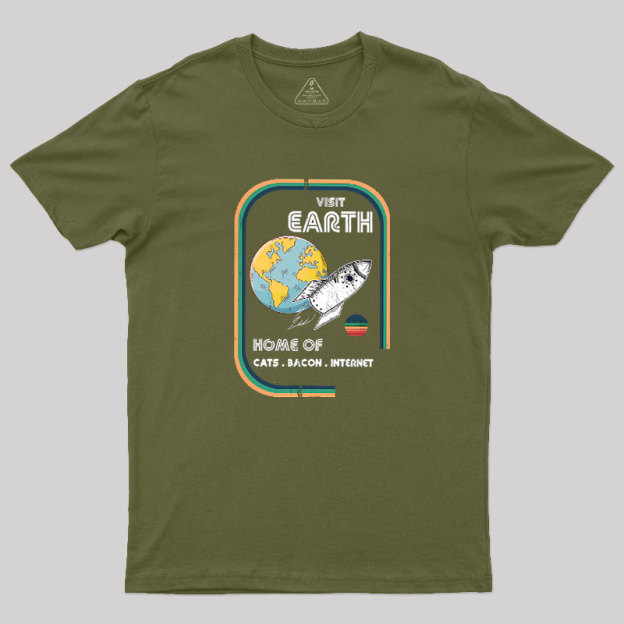 Visit Earth Geek T-Shirt