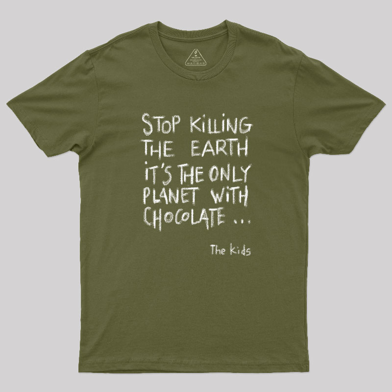 Save The Chocolate Geek T-Shirt