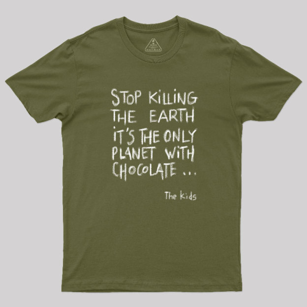 Save The Chocolate Geek T-Shirt