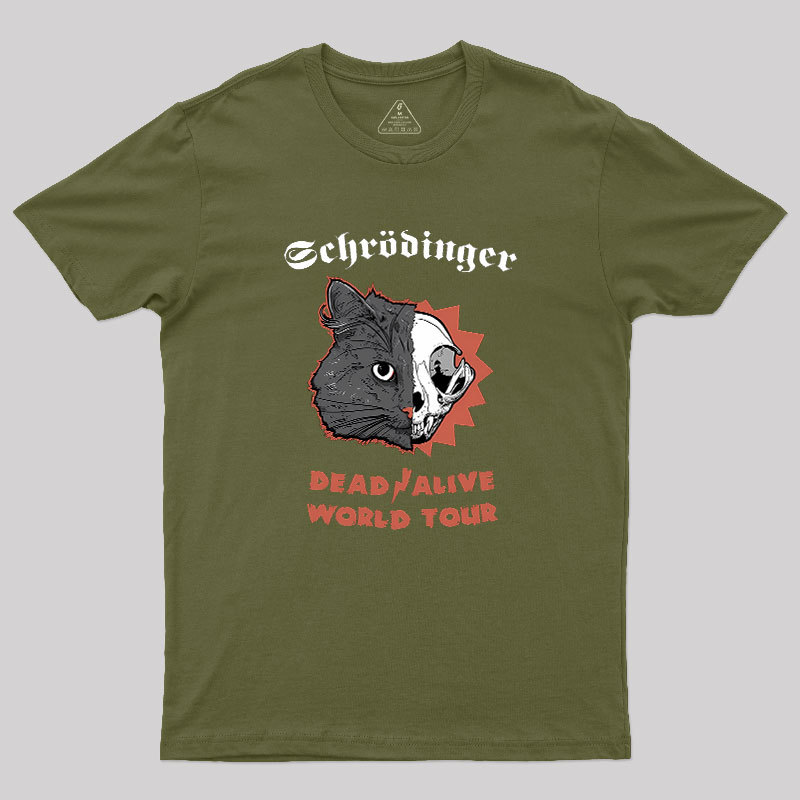 Schrodinger: Dead / Alive World Tour Geek T-Shirt