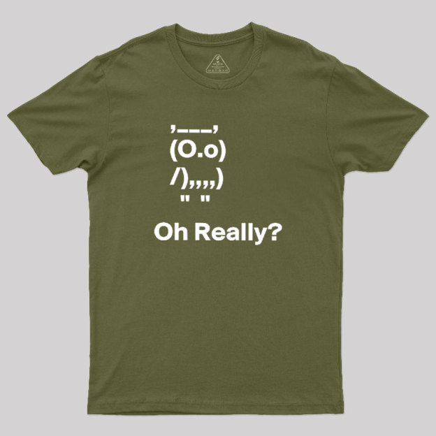 Oh Really Geek T-Shirt