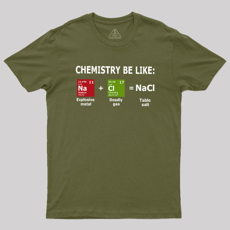 Chemistry Be Like Geek T-Shirt