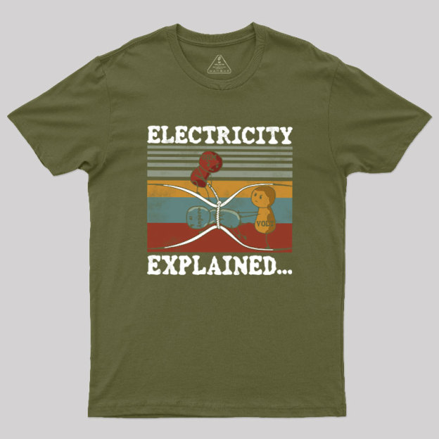 ELECTRICITY EXPLAINED Geek T-Shirt