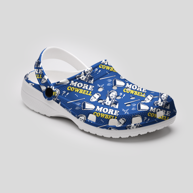 More Cowbell Geek Rubber Clogs