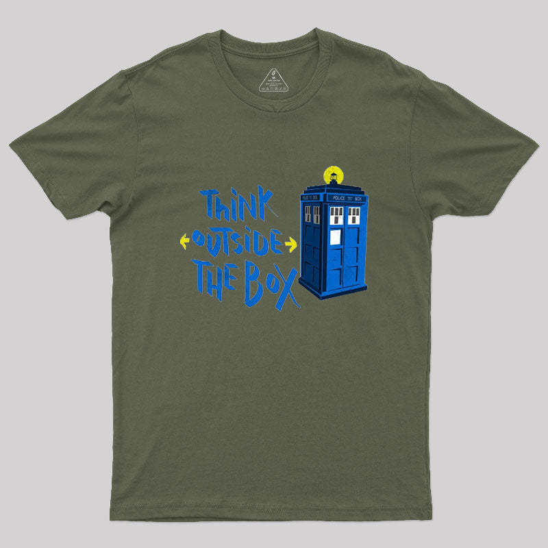 Think Outside The Box Geek T-Shirt
