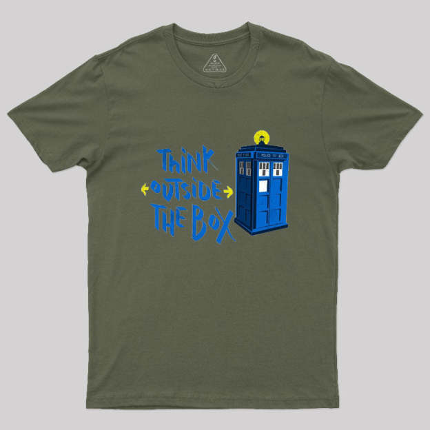 Think Outside The Box Geek T-Shirt