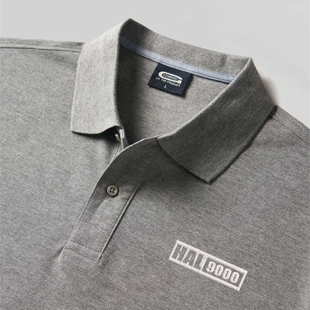 HAL 9000 Systems Geek Embroidered Polo Shirts