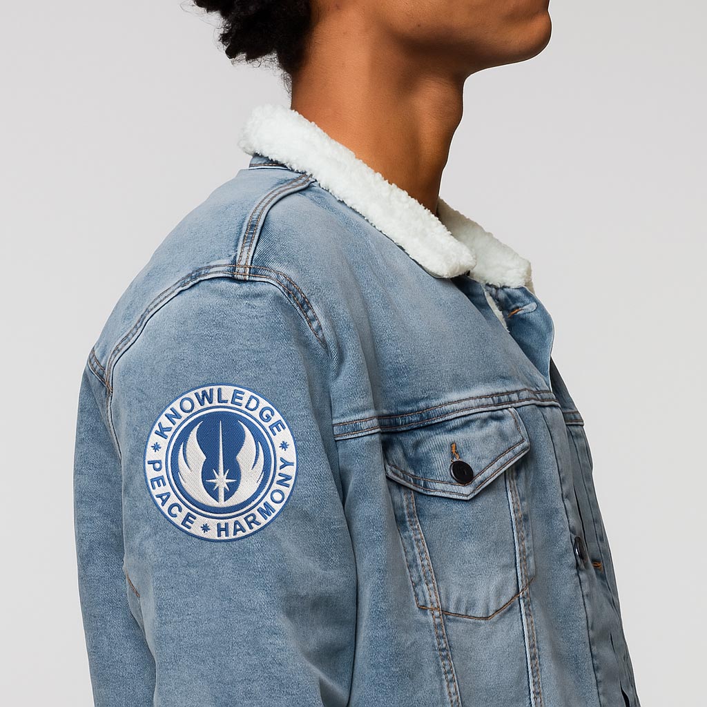 Peace Harmrmony Knowledge Geek Embroidered Patch