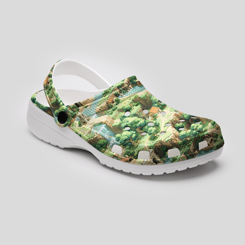 Stardew Valley RPG Game Geek Rubber Clogs