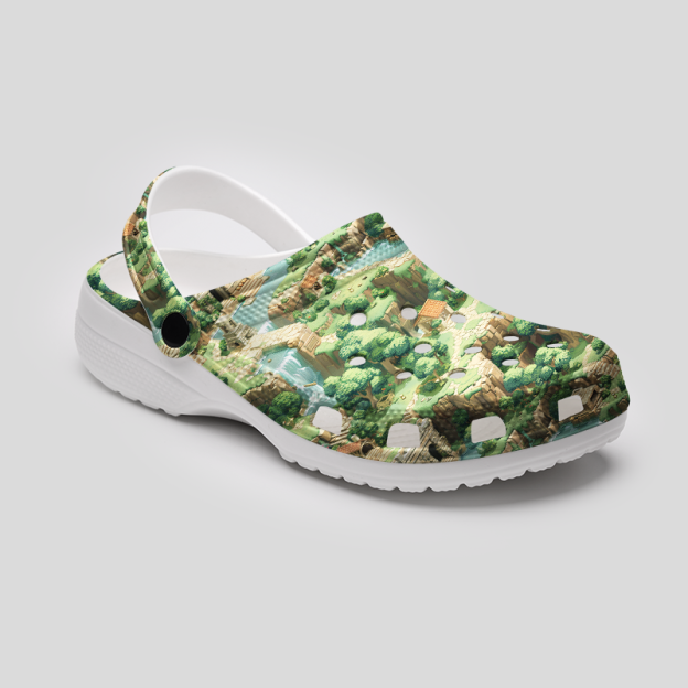 Stardew Valley RPG Game Geek Rubber Clogs