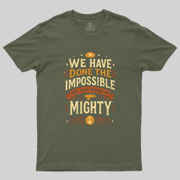 Mighty Heroes Geek T-Shirt