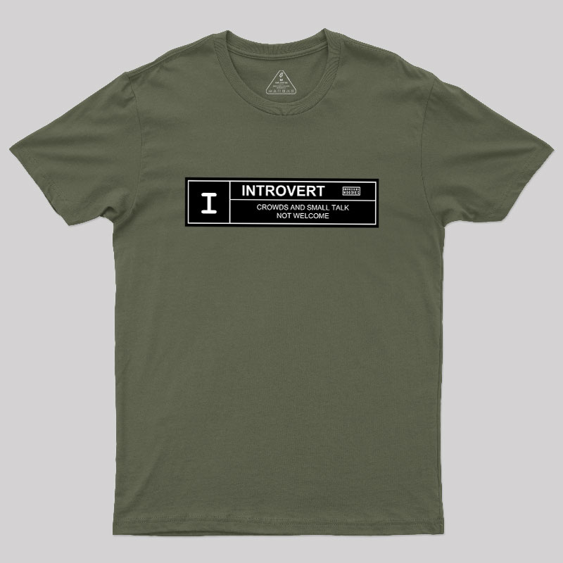Introvert Movie Rating Geek T-Shirt