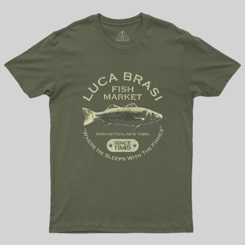 Luca Brasi Fish Market - Since 1945 Geek T-Shirt