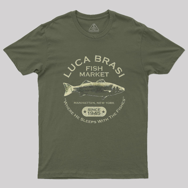 Luca Brasi Fish Market - Since 1945 Geek T-Shirt