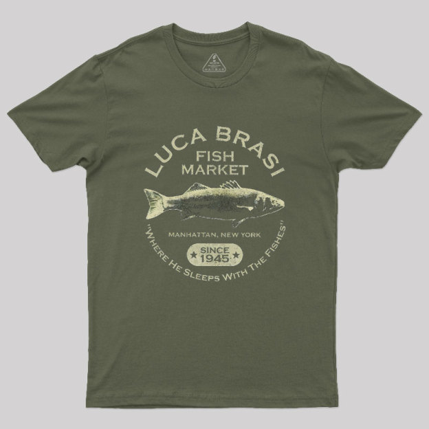 Luca Brasi Fish Market - Since 1945 Geek T-Shirt