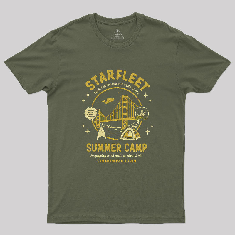 Starfleet Summer Camp Geek T-Shirt