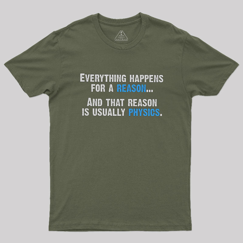 Physics Is The Reason Geek T-Shirt