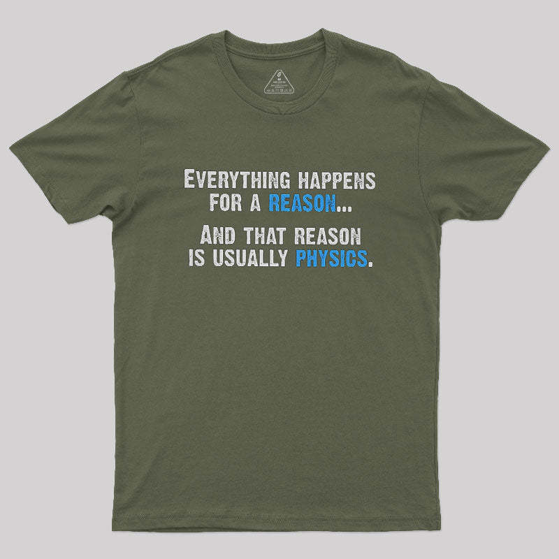 Geeksoutfit Physics Is The Reason Geek T-Shirt for Sale