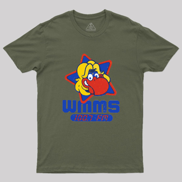 WMMS Cleveland 80s Rock Radio Station Geek T-Shirt