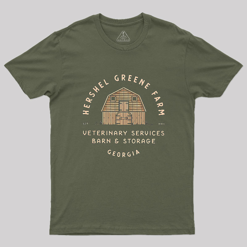 Hershel Greene Farm Geek T-Shirt