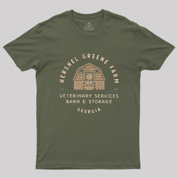 Hershel Greene Farm Geek T-Shirt