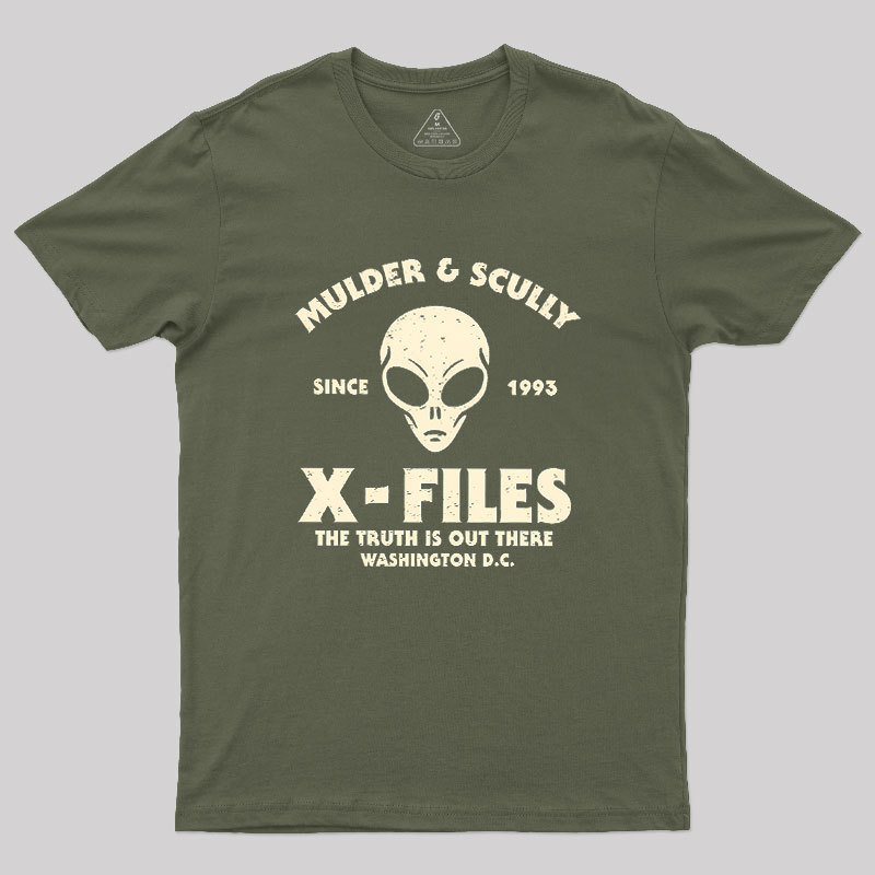 Mulder & Scully Geek T-Shirt