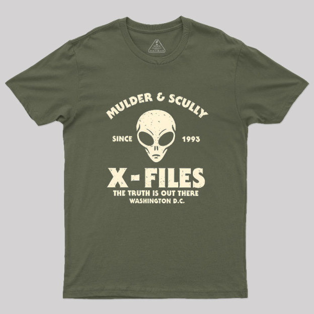 Mulder & Scully Geek T-Shirt